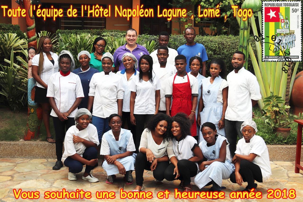 Hotel Napoleon Lagune Lome Bagian luar foto